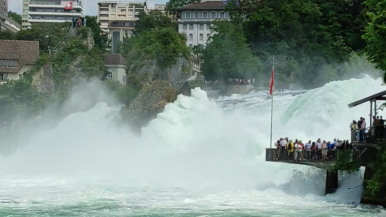 Rhine Falls. Switzerland