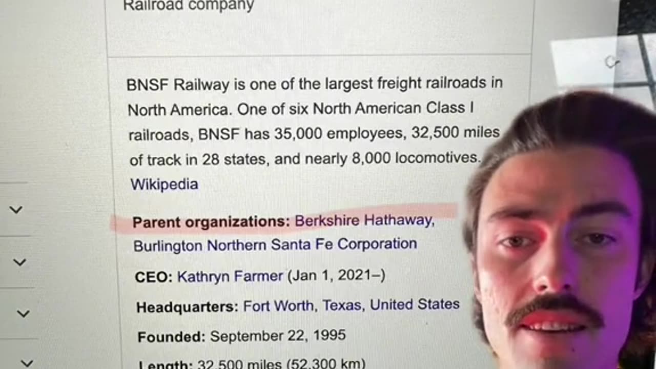 Blackrock and Vanguard owns the transportation industry (railroads, airlines and auto mobiles)
