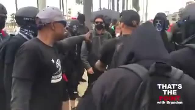 Antifa gets a face fistful