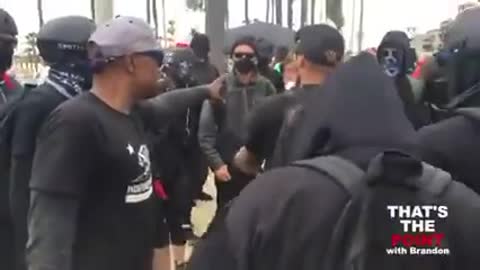 Antifa gets a face fistful