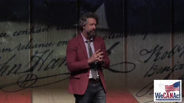 David Clements at the WeCANact Liberty Conference 2021