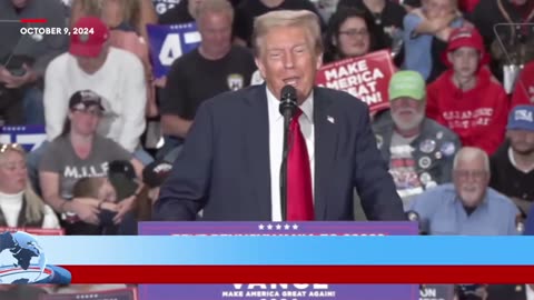 Trump Plays Video On PA Rally Jumbotron Attacking LGBTQ Inclusion In Military BREAKING NEWS