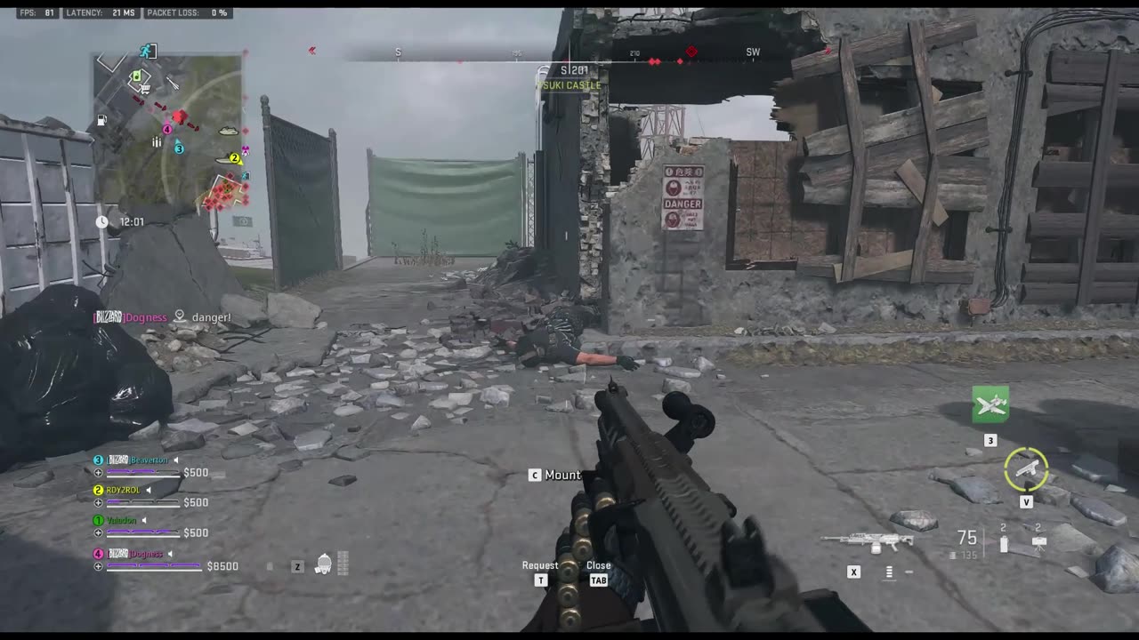 CoDMW2: MG Squad Wipe