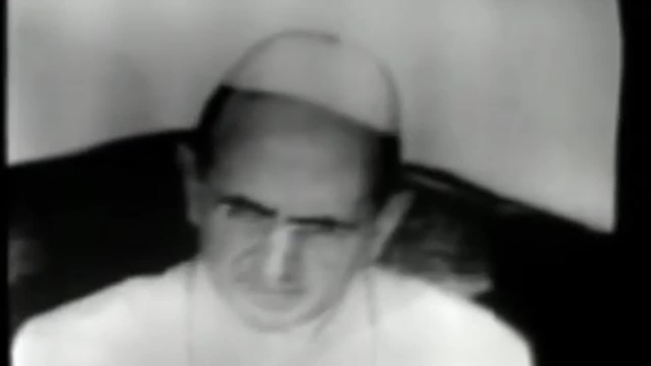 Pope Paul VI's Jesuitical double speak statement following the Assassination of JFK November 23,1963