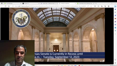 Livestream of the Arkansas Legislature attempt to weaken FOIA
