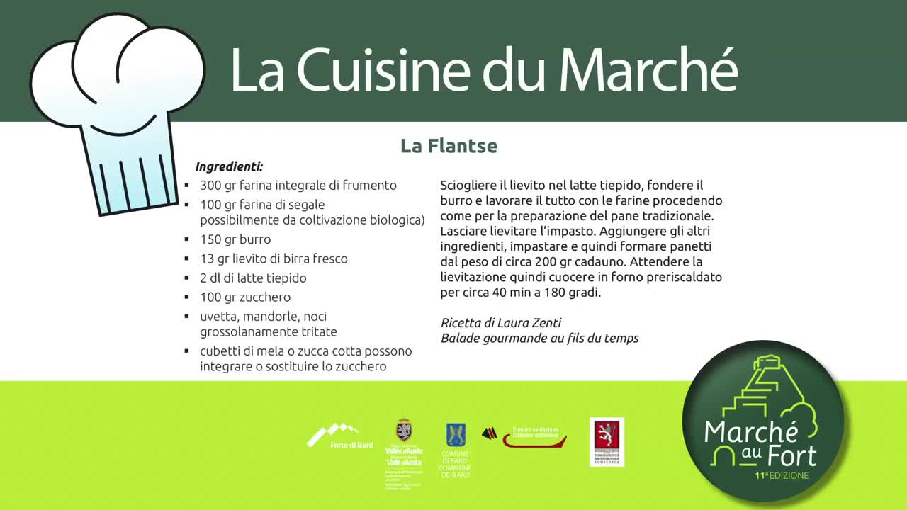 Archivio della Memoria della cucina Italiana - Valle d'Aosta - La Flantse