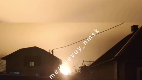 Russian drone strike in Novomoskovsk Ukraine #1
