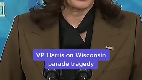 VP Harris on Wisconsin parade tragedy