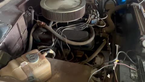 Engine running