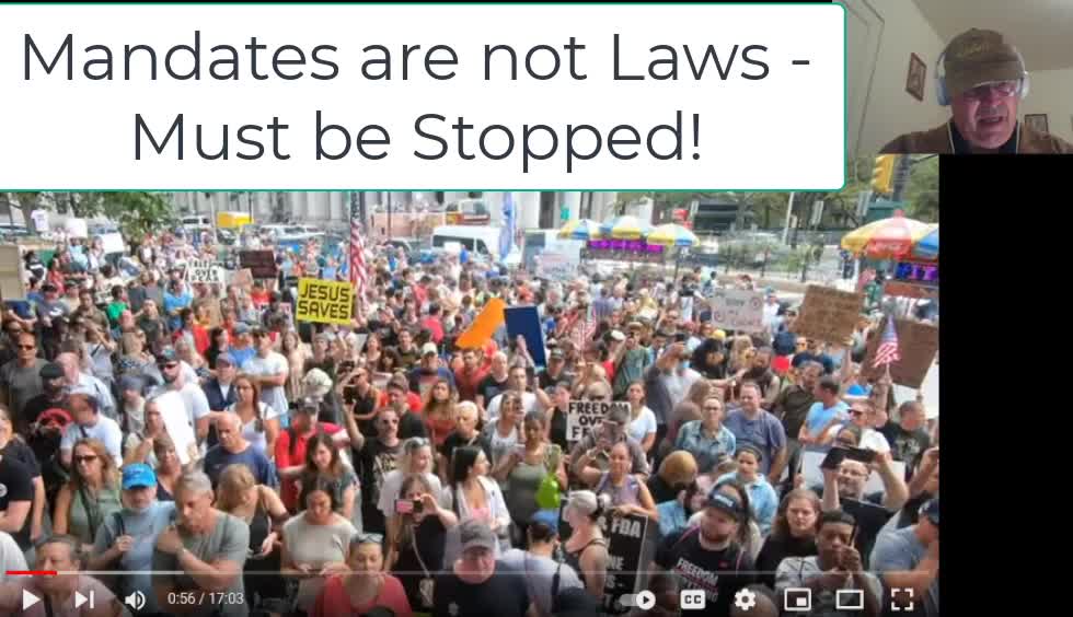 Mandates are Not Laws - Legal Challenges are Coming in States and Federal Governments-10-1-21