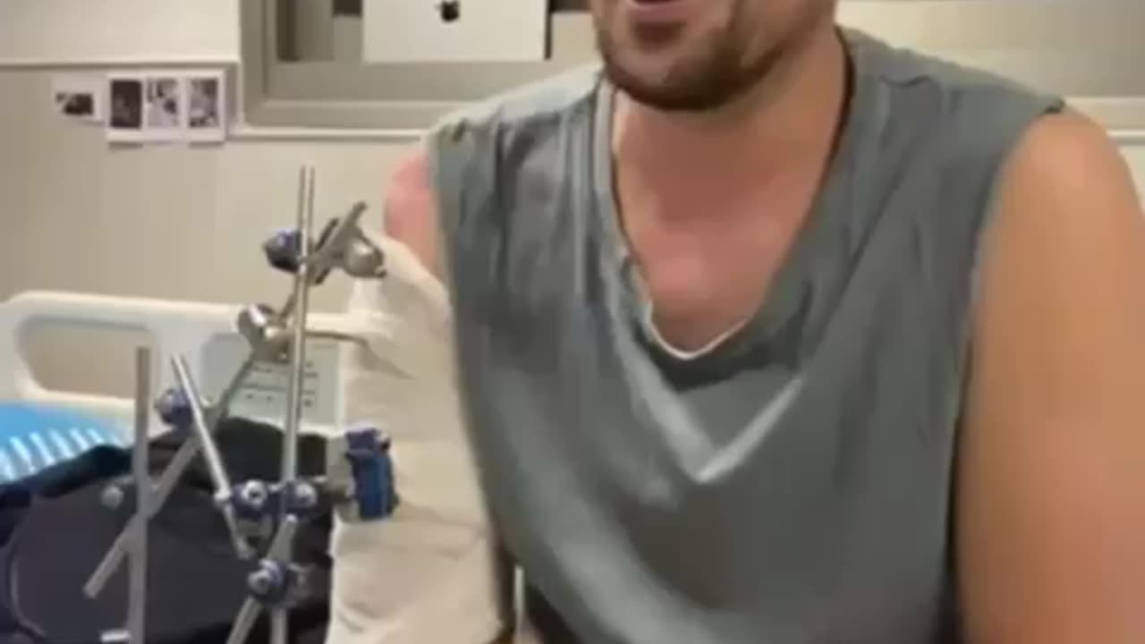 *Watch:* a soldier who was critically wounded in Gaza
