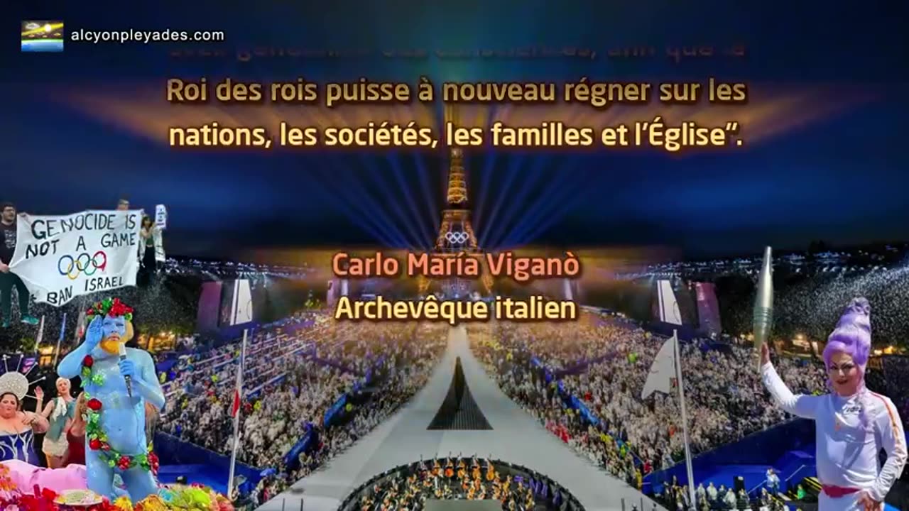 33e J O Paris drag queens, LGBT, satanisme, clôture dystopique. Antéchrist et Nouvel Ordre Mondial