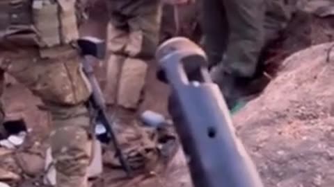 Footage from Inside Miserable Russian Trenches