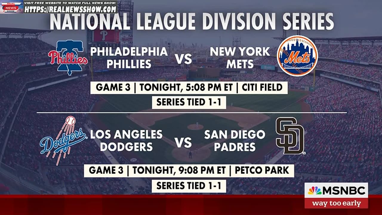 Way Too Early With Jonathan Lemire 5AM - 10/8/2024