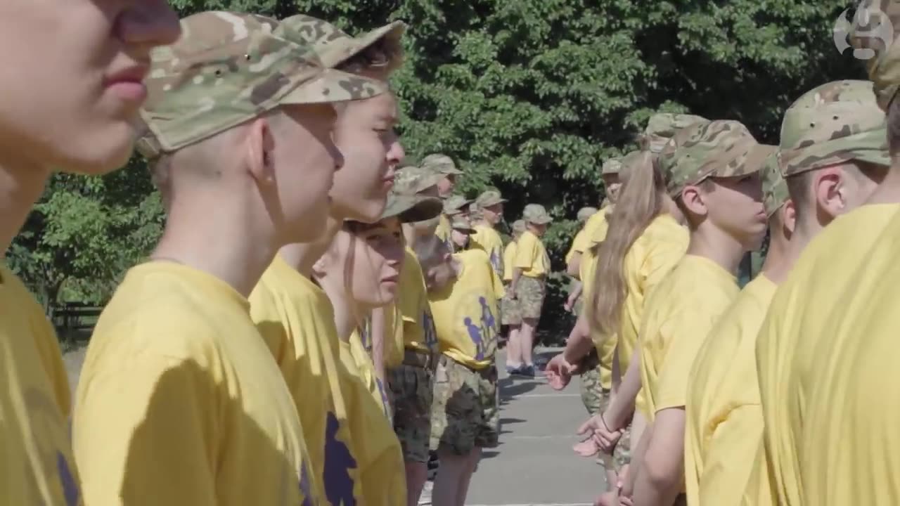 Azov militia ran a summer camp for kids (2017 The Guardian Report)