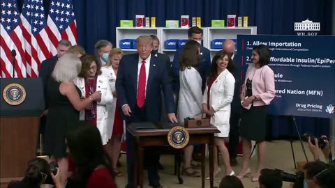 Fall 2020- President Trump Delivers Remarks & Signs MAJOR Executive Orders on Lowering Drug Prices