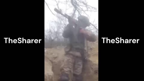Ukraine Soldier With Grenade Launcher Vs Russian Soldiers