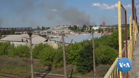 A Firehouse and a Post Office on Opposite Ends of Ukraine War