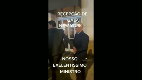 Ministers of the highest court in Brazil are Hostilized by the Brazilian population in New York