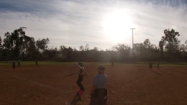 Sophie groundout vs Batbusters