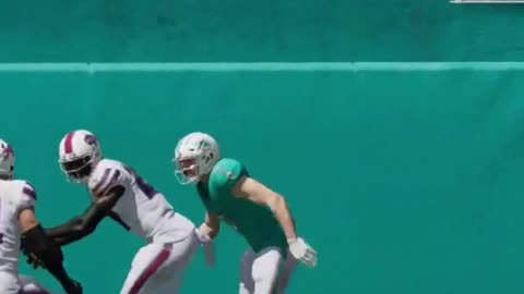 Bills vs Dolphins Madden 24 Ai SIM Highlights #short (PS5, HD)