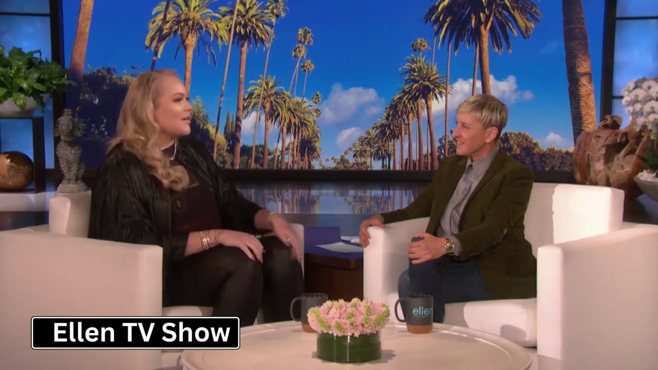 ELLEN WITH NIKKE TURTORIAL FAMOUS MAKEUP ARTIST