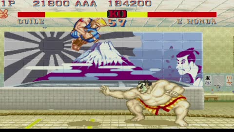 Guile vs E. Honda