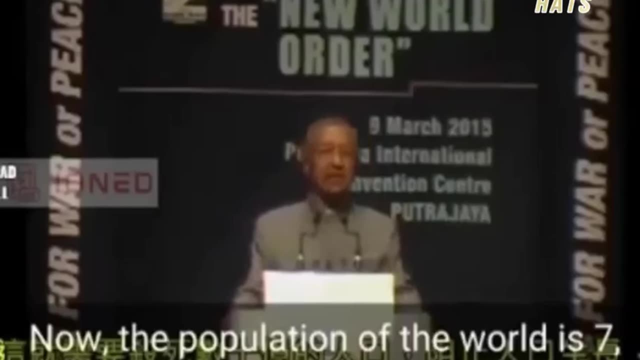 The New World Order, Conference held in Putraja on the 9th of March 2013.*36sec