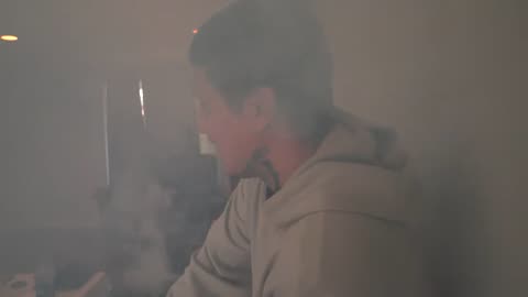 WEED HOTBOX everyone in the ROOM!