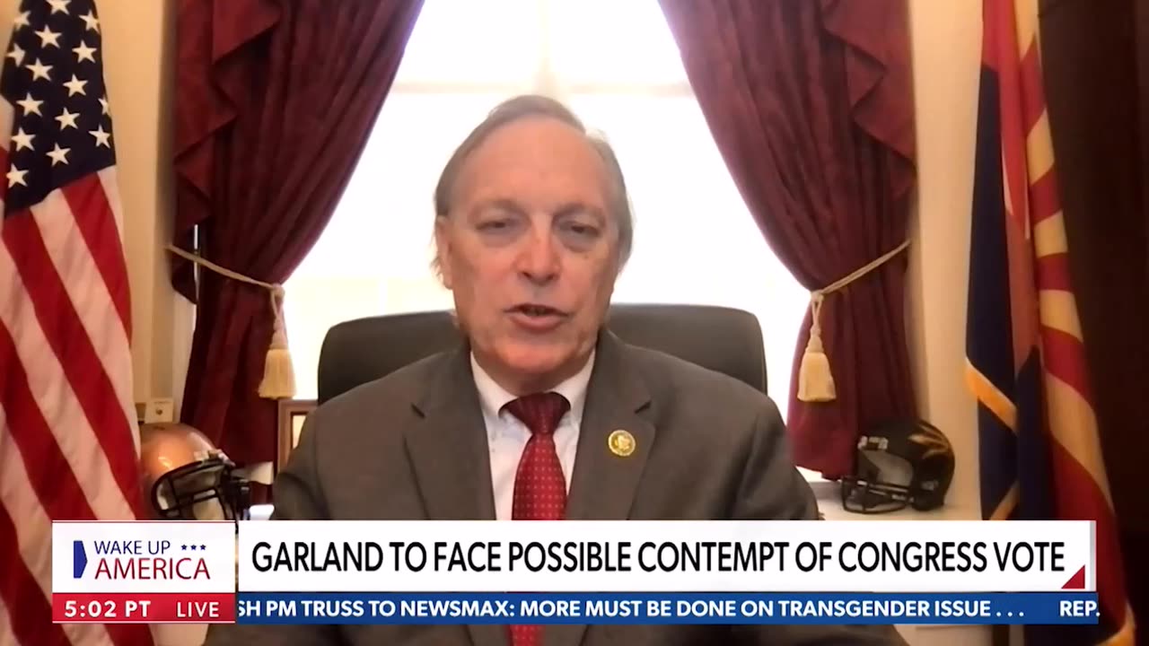 Rep. Biggs: Biden's Weaponized DOJ Loses Control if They Give Tapes to Oversight Committee