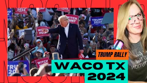 TRUMP WACO RALLY 🔥 WHERE'S FETTERMAN 🔥 OHIO WHISTLE BLOWER