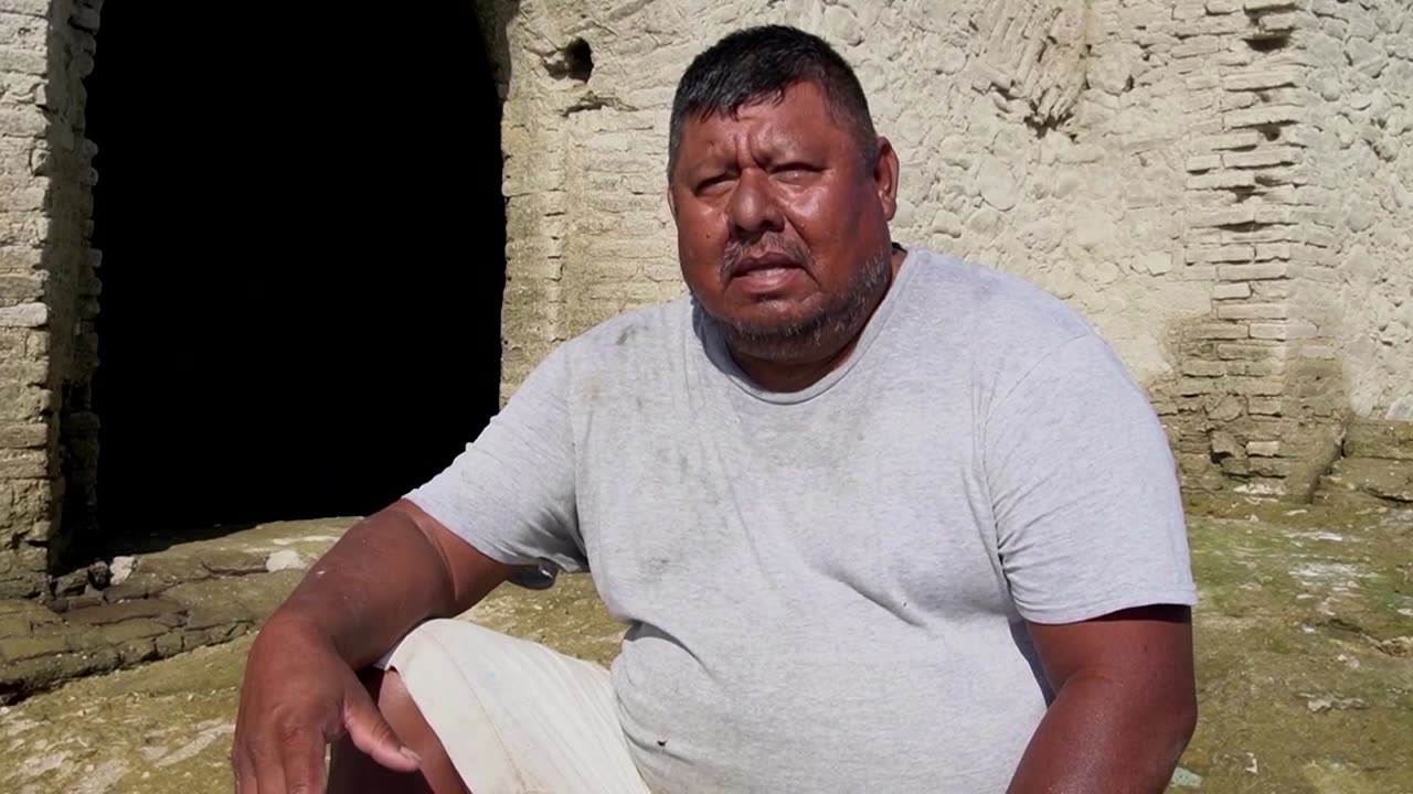 16th century church rises from drying dam in Mexico