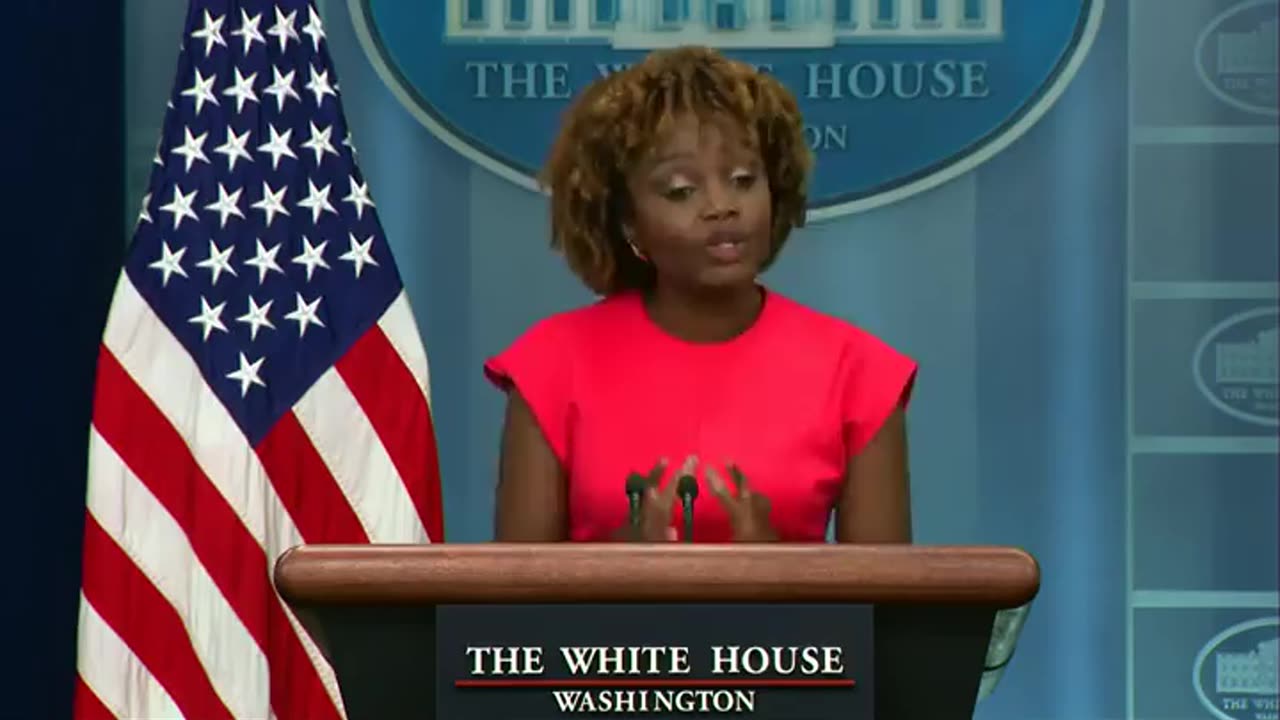 KJP Makes Excuse After Excuse For Why Biden Left Right In The Middle Of A Medal Of Honor Ceremony