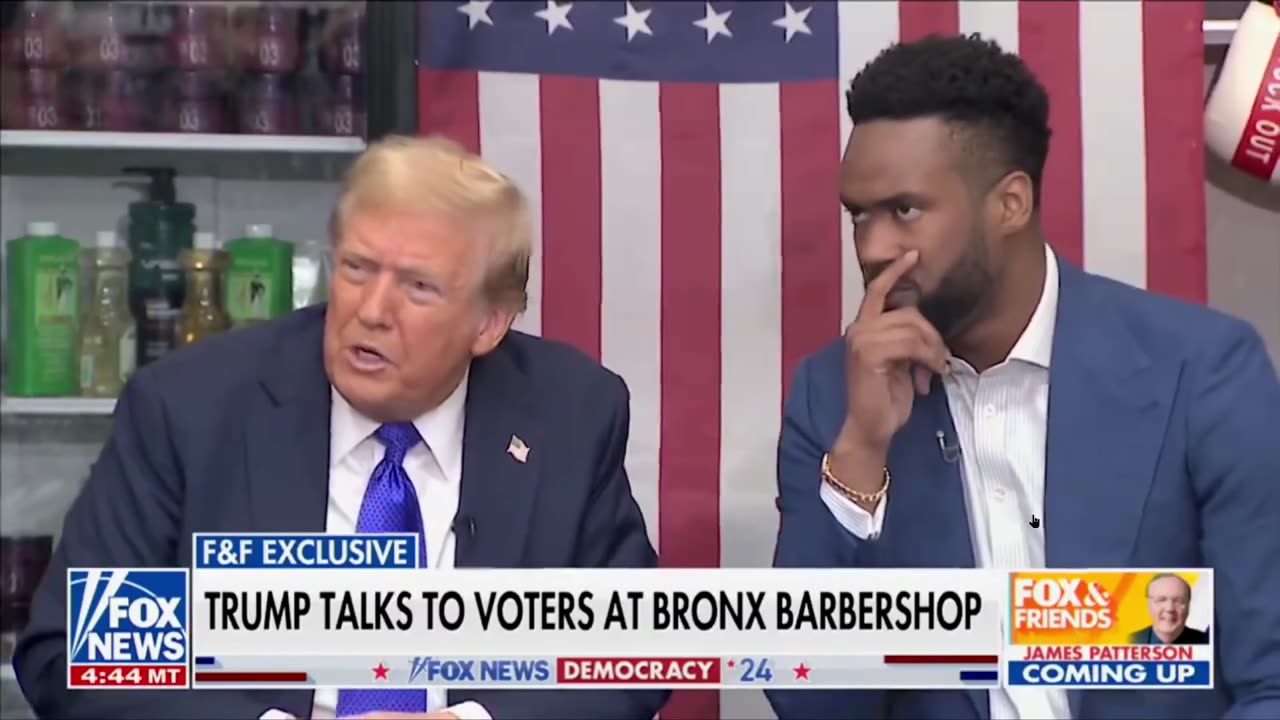 Trump with a barber who saw energy costs go from $2100 to 15K under Kamala