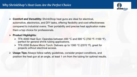 Shrink Tubing Ovens vs. Heat Guns: The Ultimate Guide to Choosing the Right Heating Tool