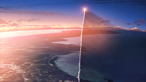 Rocket Launches Sky Galaxy