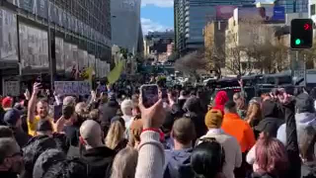 Massive Protests Against Lockdowns Erupt in Australia 7/22/21