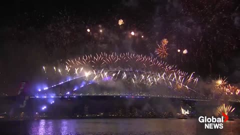 New Year's 2023: Sydney, Australia puts on extravagant fireworks show over harbour