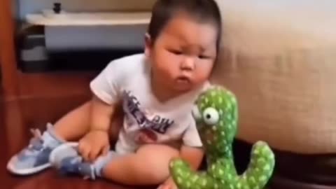 Funny Reaction Cactus Toy