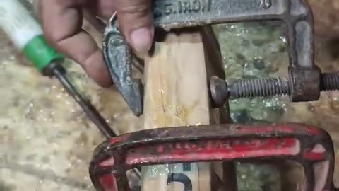 How To Repair A Damage Bat Middle-With Sink Chemical😱 #cricket
