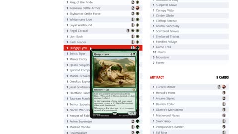 New Secret lair deck list for cats and dogs