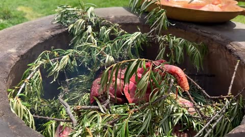 Built A Tandoor For A Gourmet Dish! Lamb In A Tandoor On A Mountain Top