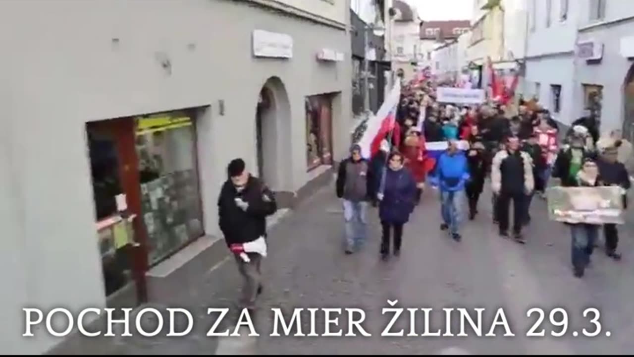 Pochod za MIER - Žilina