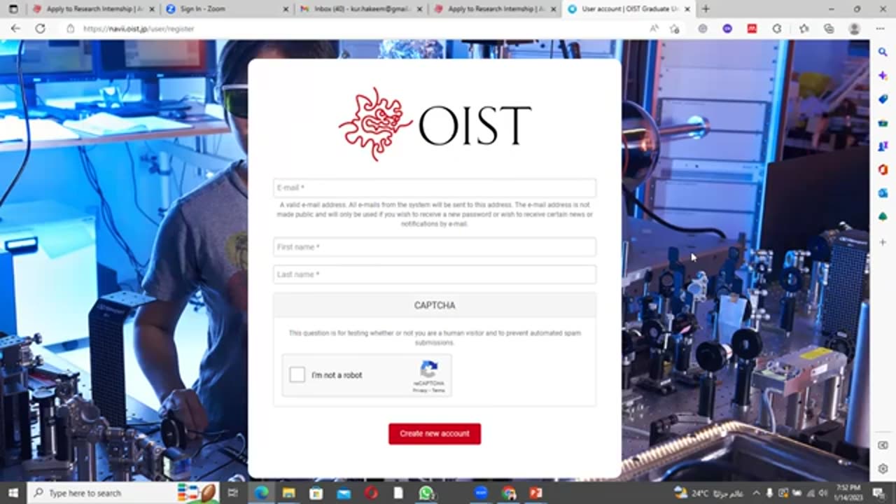 oist japan internship program 2023-24 life changer