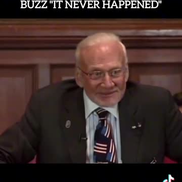 BUZZ ALDRIN.... MOONWALK NEVER HAPPENED