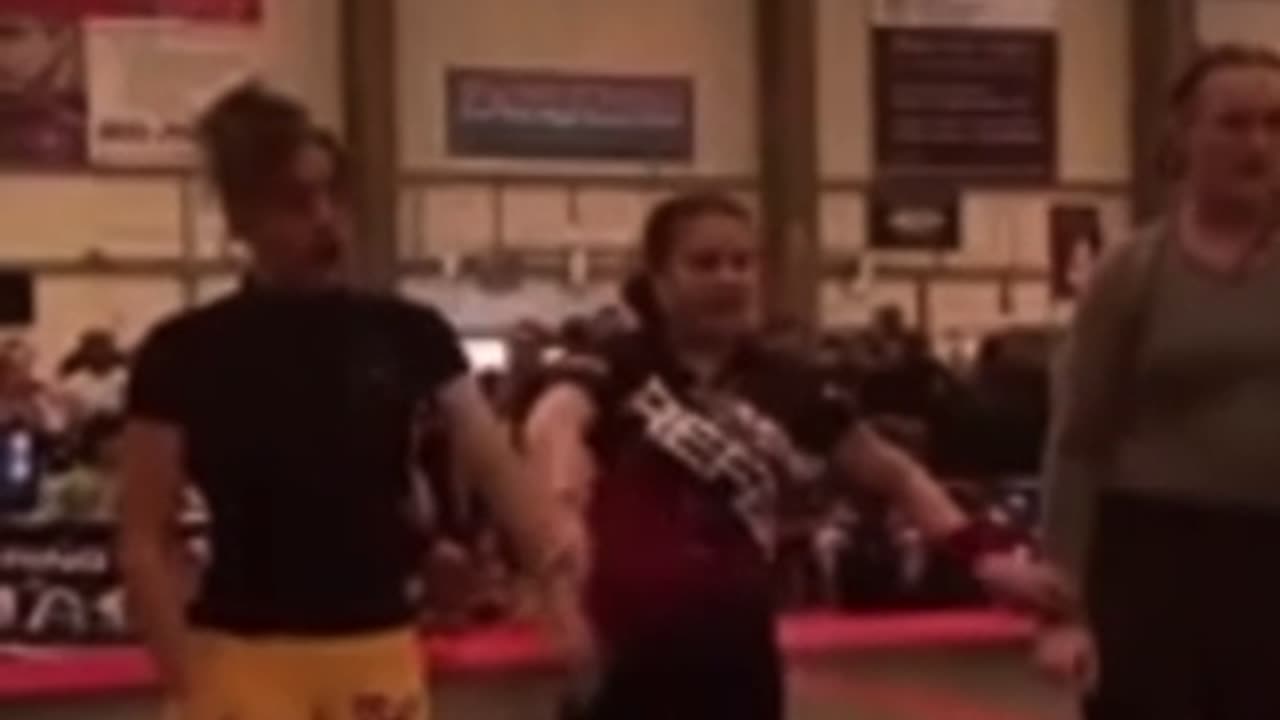 GIRL BEATS TRANSGENDER WRESTLING