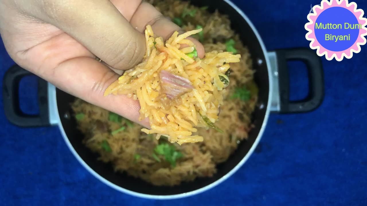 Mutton Dum Biryani Recipe .