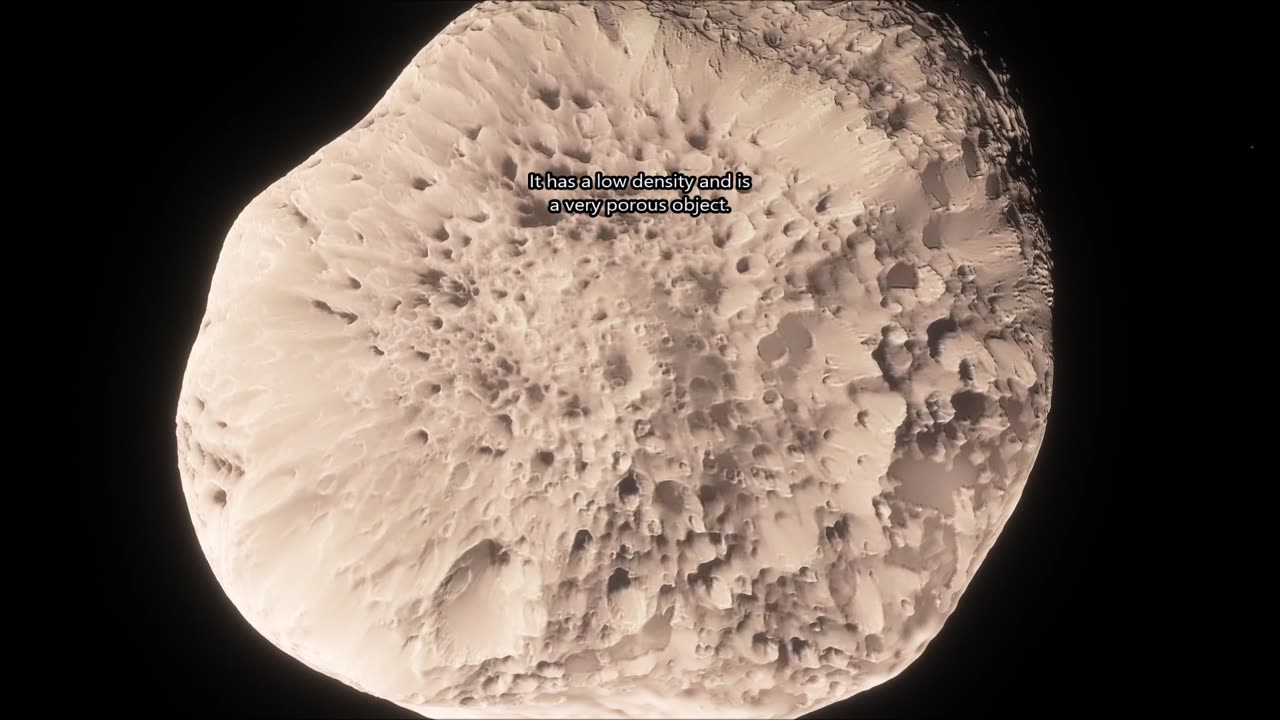 Saturn's Spongy Moon...