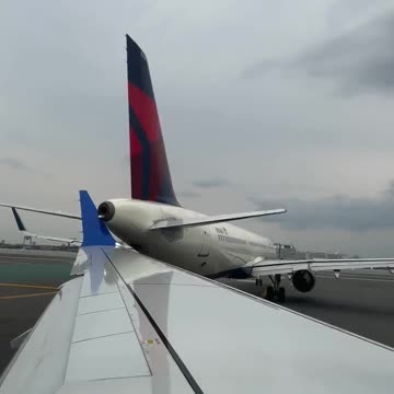 A collision occurred at Boston-Logan Airport between a United 737 MAX and a Delta A321