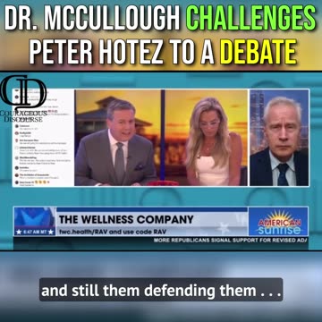 Dr. Peter Hotez is running like a scared little child!